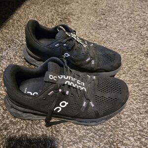 On Running Women's Black Athletic Shoes